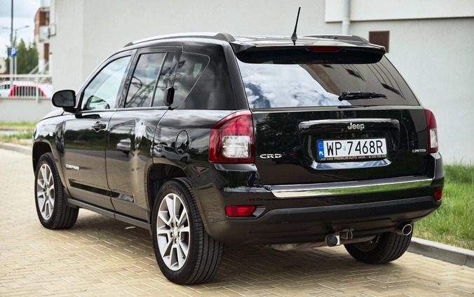 Jeep Compass cena 33700 przebieg: 239000, rok produkcji 2013 z Płock małe 781